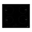 Cooke & Lewis CLIND60 4 Zone Glass Induction hob (W)590mm - Black