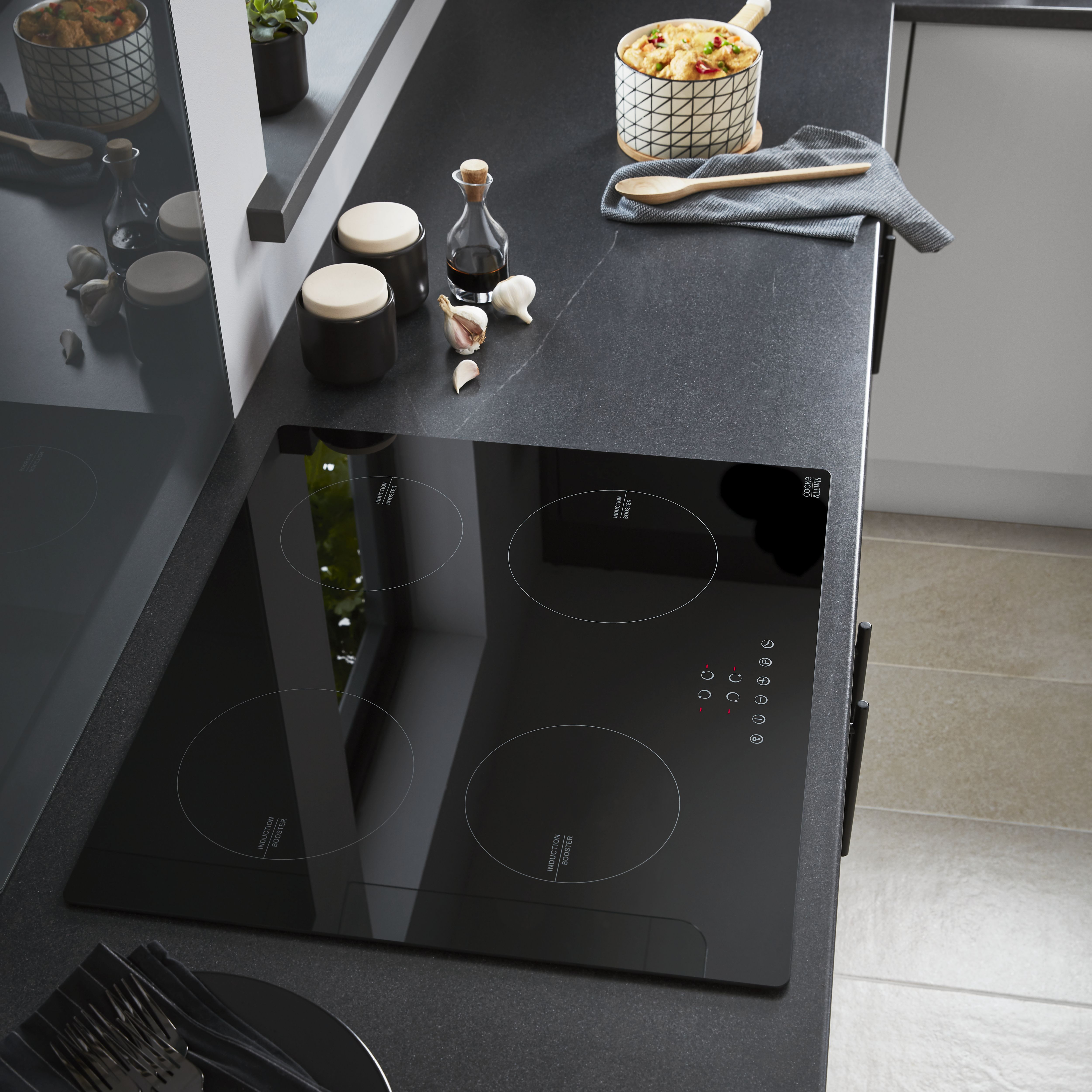 Black 2024 induction hob