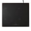 Cooke & Lewis CLIND60ERF 4 Zone Black Glass Induction Hob, (W)590mm