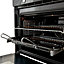 Cooke & Lewis CLMFBl Single Multifunction Oven - Black