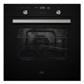 Cooke & Lewis CLMFBLa Built-in Single Multifunction Oven - Black
