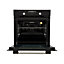 Cooke & Lewis CLMFBLa Built-in Single Multifunction Oven - Black