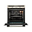 Cooke & Lewis CLMFST Integrated Single Multifunction Oven - Silver