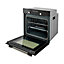 Cooke & Lewis CLPYBL Single Pyrolytic Oven - Black
