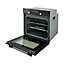Cooke & Lewis CLPYBLa Built-in Single Pyrolytic Oven - Black