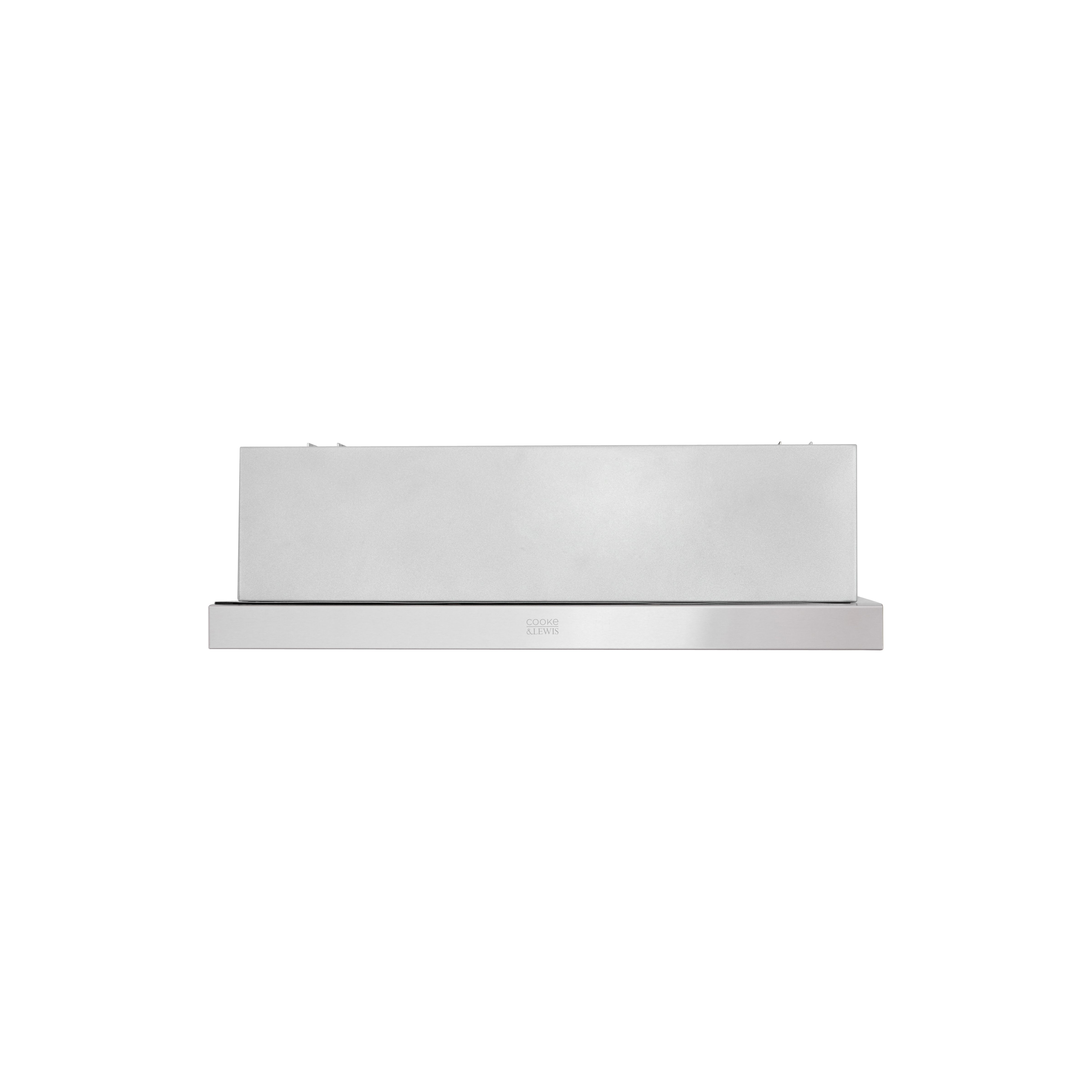Cooke & Lewis CLTHS60 Stainless steel Telescopic Cooker hood (W)60cm - Brushed inox