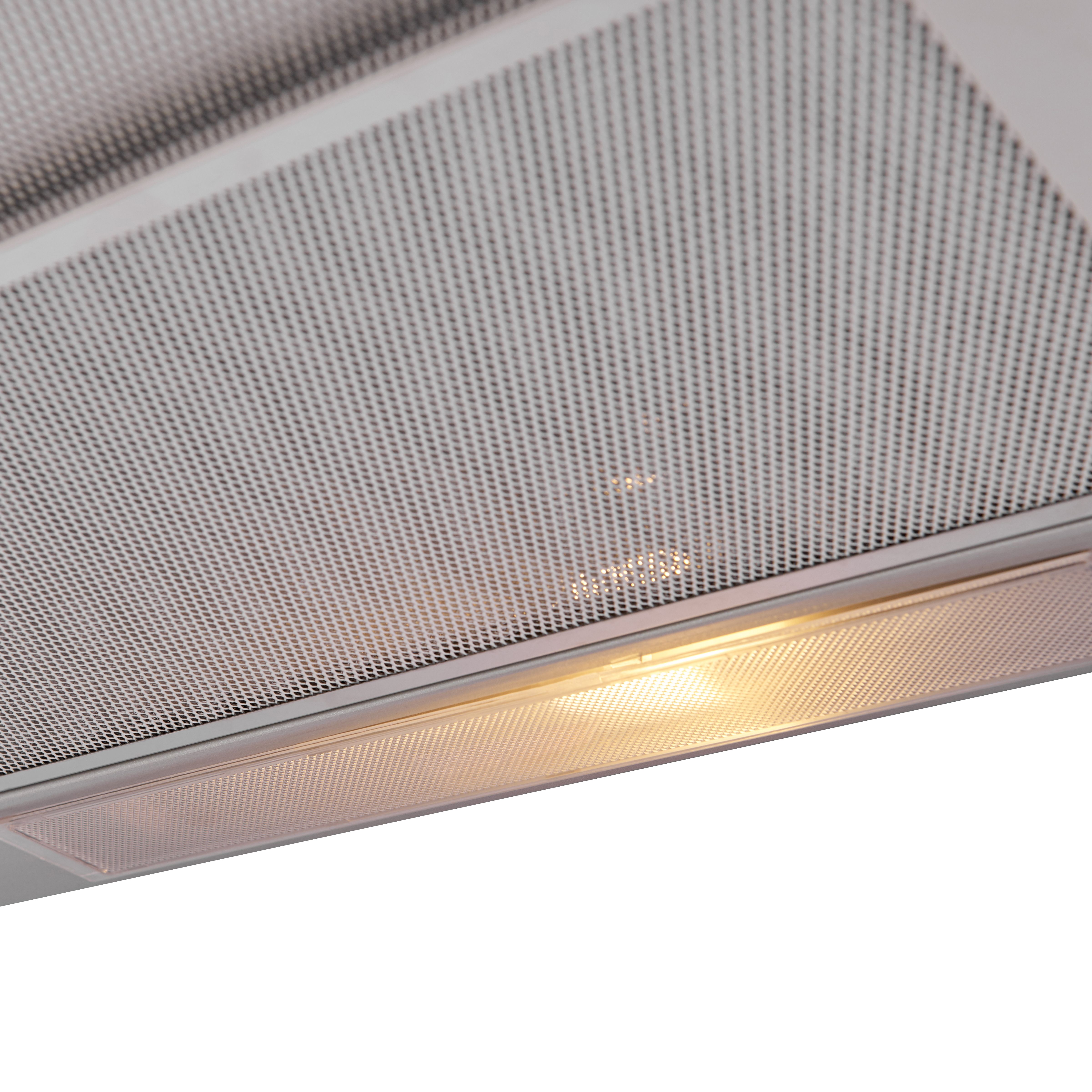 Cooke & Lewis CLTHS60 Stainless steel Telescopic Cooker hood (W)60cm - Brushed inox