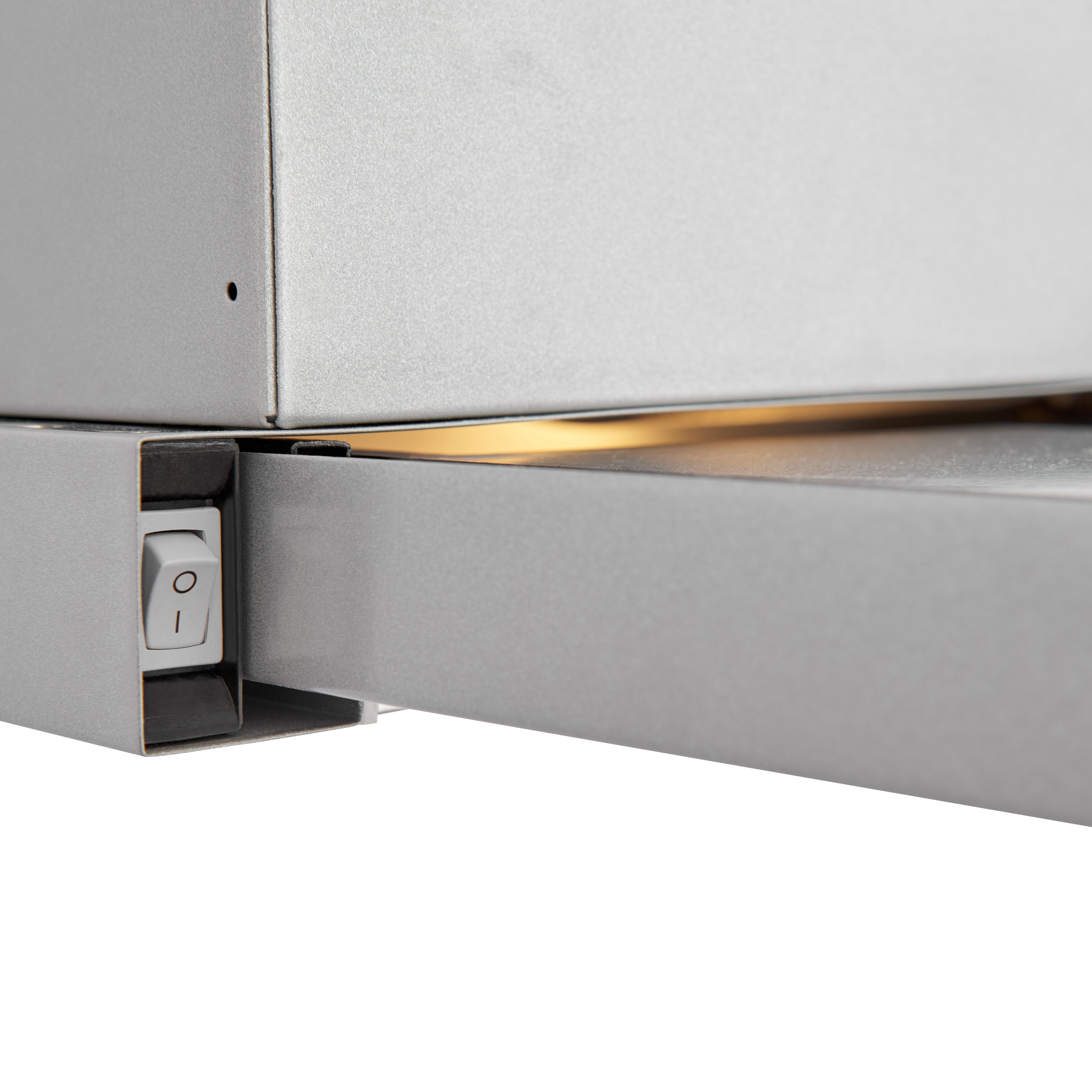 Cooke & Lewis CLTHS60 Stainless steel Telescopic Cooker hood (W)60cm - Brushed inox