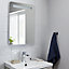 Cooke & Lewis Colwell Rectangular Wall-mounted Bathroom Illuminated Bathroom mirror (H)70cm (W)50cm