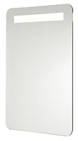 Cooke & Lewis Colwell Rectangular Wall-mounted Bathroom Illuminated Bathroom mirror (H)70cm (W)50cm