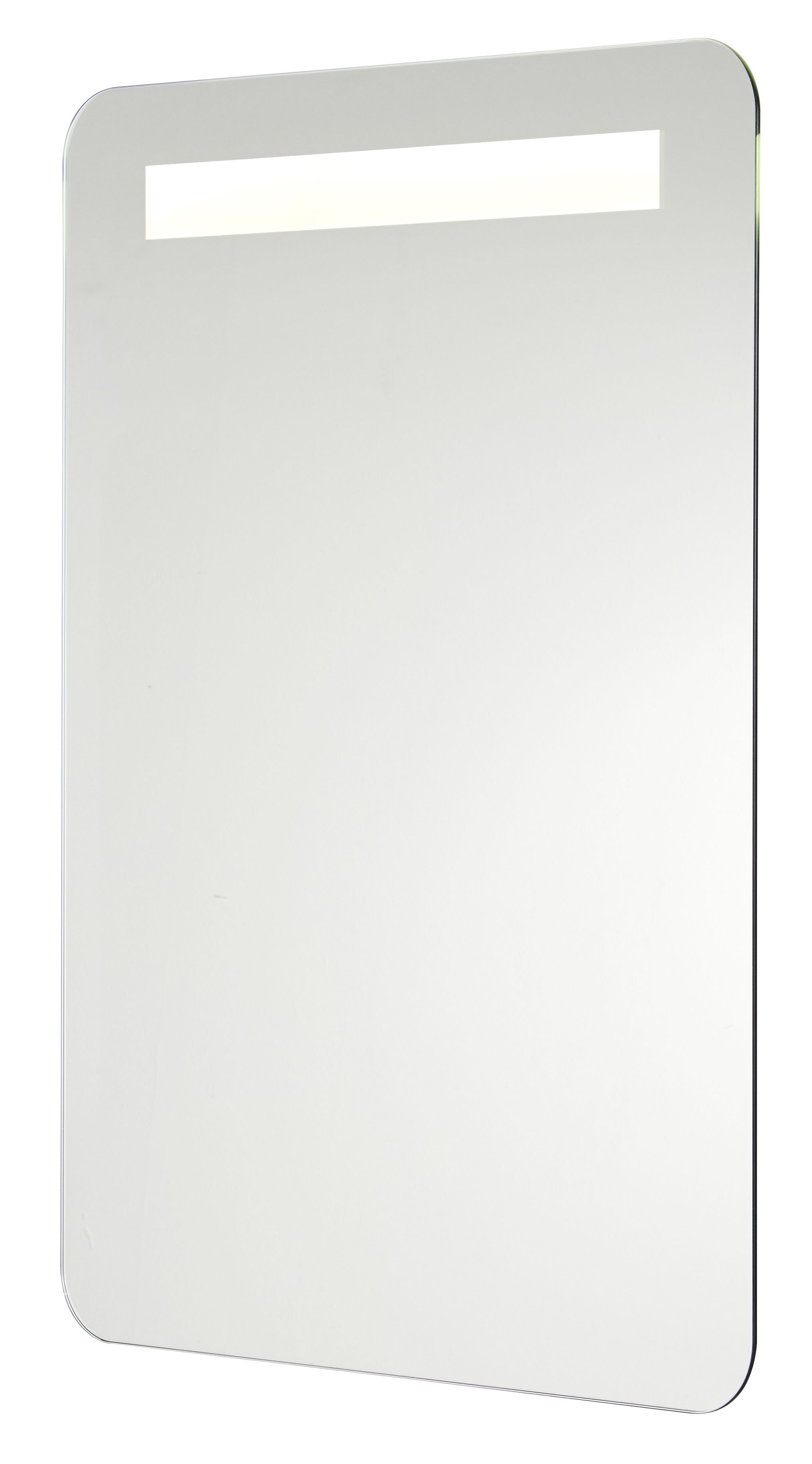 Cooke & Lewis Colwell Rectangular Wall-mounted Bathroom Illuminated Bathroom mirror (H)70cm (W)50cm