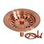 Cooke & Lewis Copper effect Stainless steel Replacement basket waste