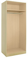Cooke & Lewis Cream Wardrobe cabinet (H)2112mm (W)900mm (D)589mm