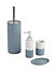 Cooke & Lewis Diani Celadon Ceramic, polyethylene (PE) & stainless steel Toilet brush & holder