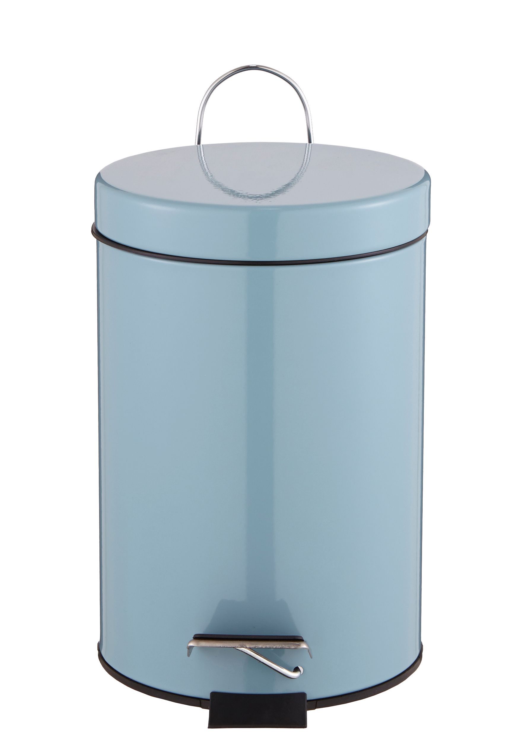Cooke & Lewis Diani Celadon Metal Bathroom Bin - 3L