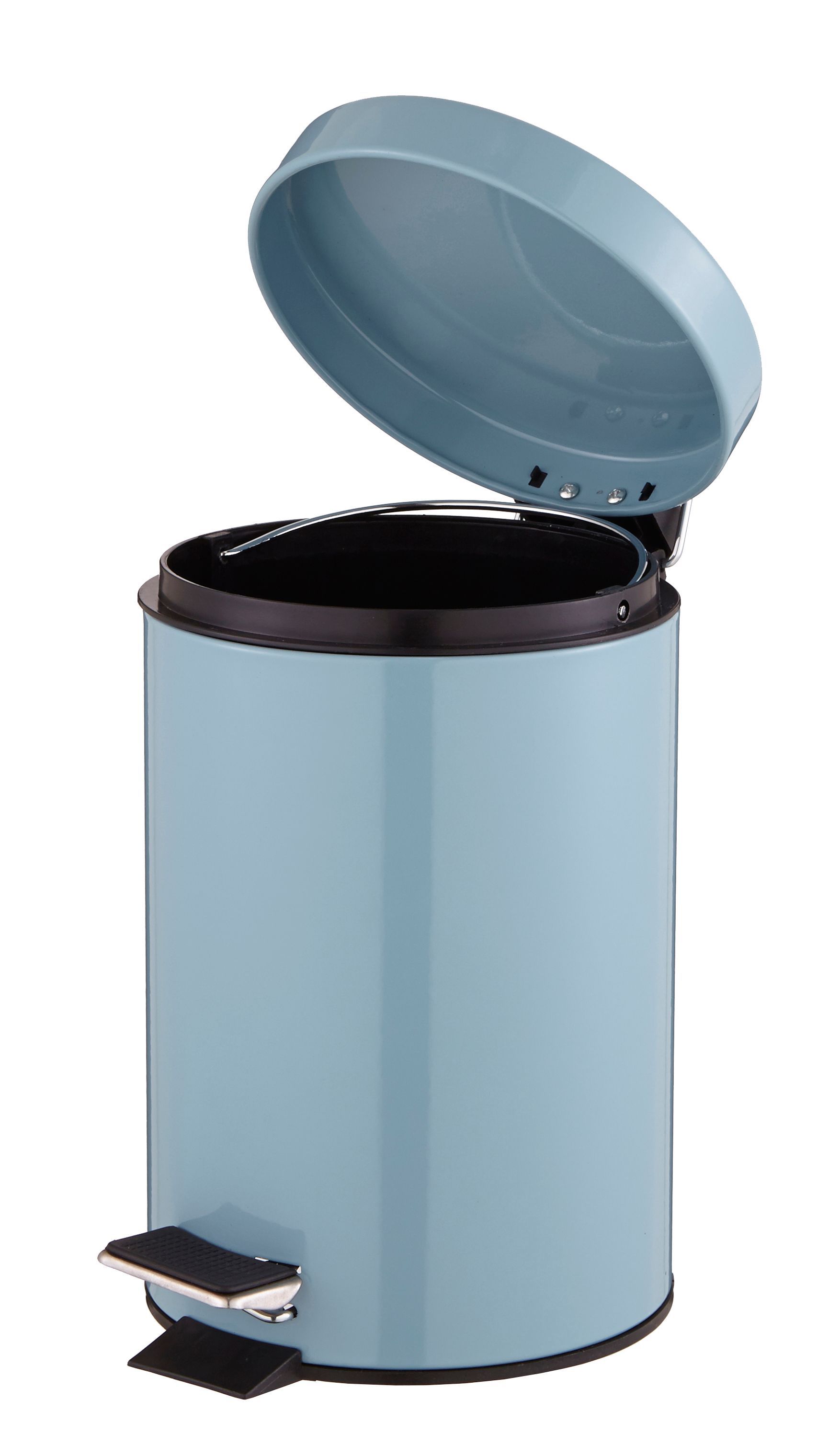 Cooke & Lewis Diani Celadon Metal Bathroom Bin - 3L