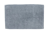 Cooke & Lewis Diani Celadon Tufty Rectangular Bath mat (L)80cm (W)50cm