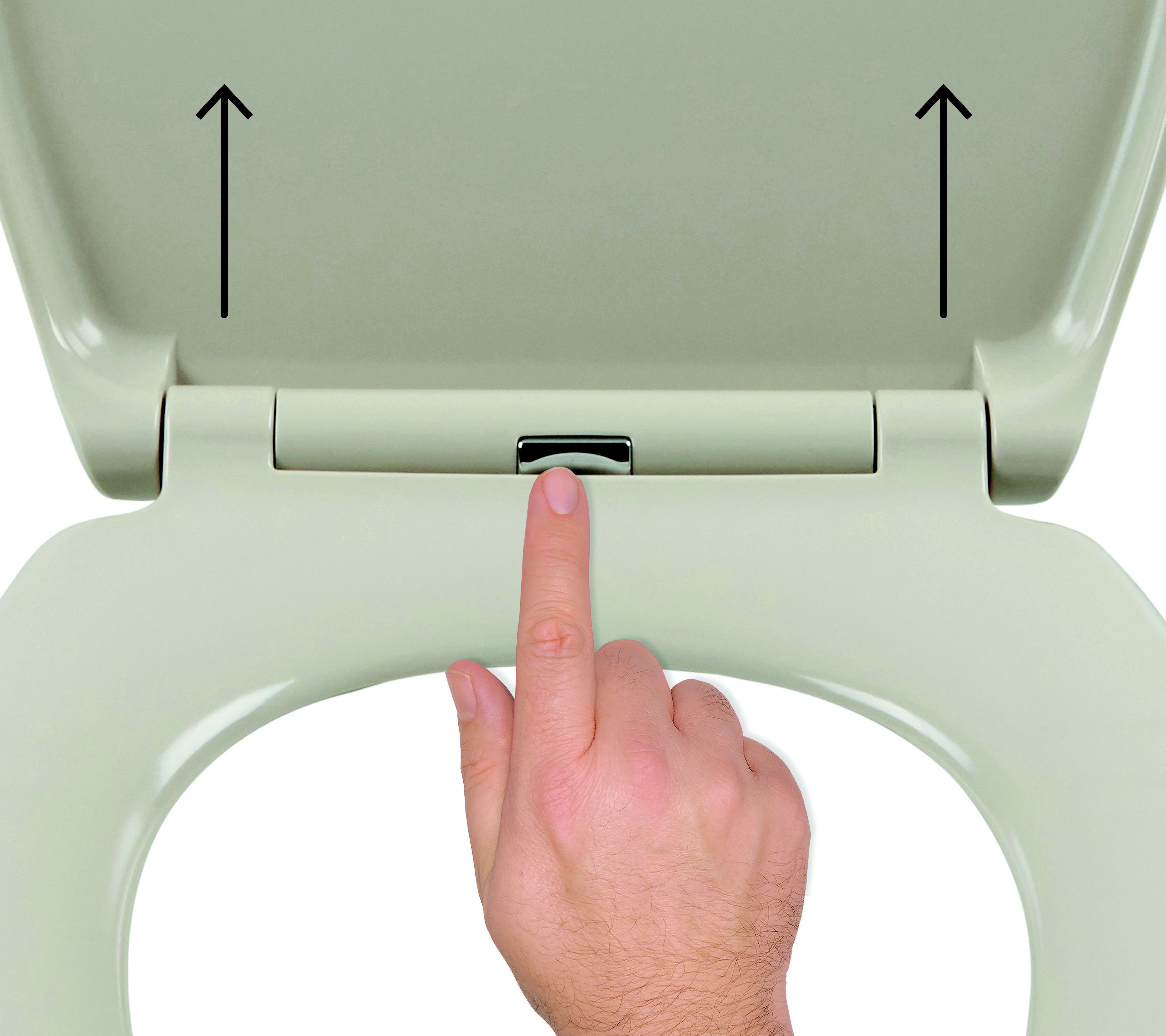 Cooke & Lewis Diani Cream Top fix Soft close Toilet seat | DIY at B&Q