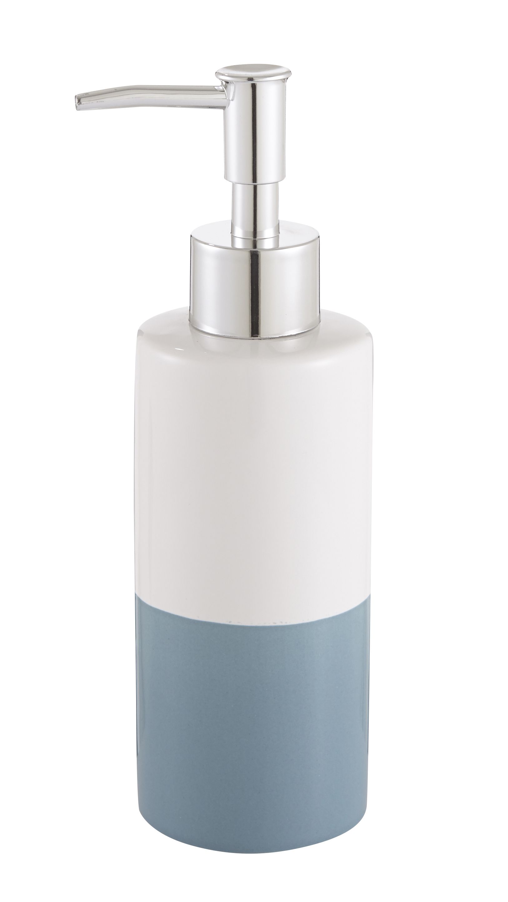 Cooke & Lewis Diani Gloss Celadon Ceramic Freestanding Soap dispenser ...