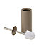 Cooke & Lewis Diani Gloss Taupe Toilet brush & holder
