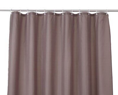 Cooke & Lewis Diani Taupe Shower curtain (W)180cm