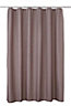 Cooke & Lewis Diani Taupe Shower curtain (W)180cm