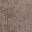 Cooke & Lewis Diani Taupe Tufty Rectangular Bath mat (L)50cm (W)45cm