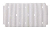 Cooke & Lewis Drina White Rectangular Bath mat (L)36cm (W)69cm
