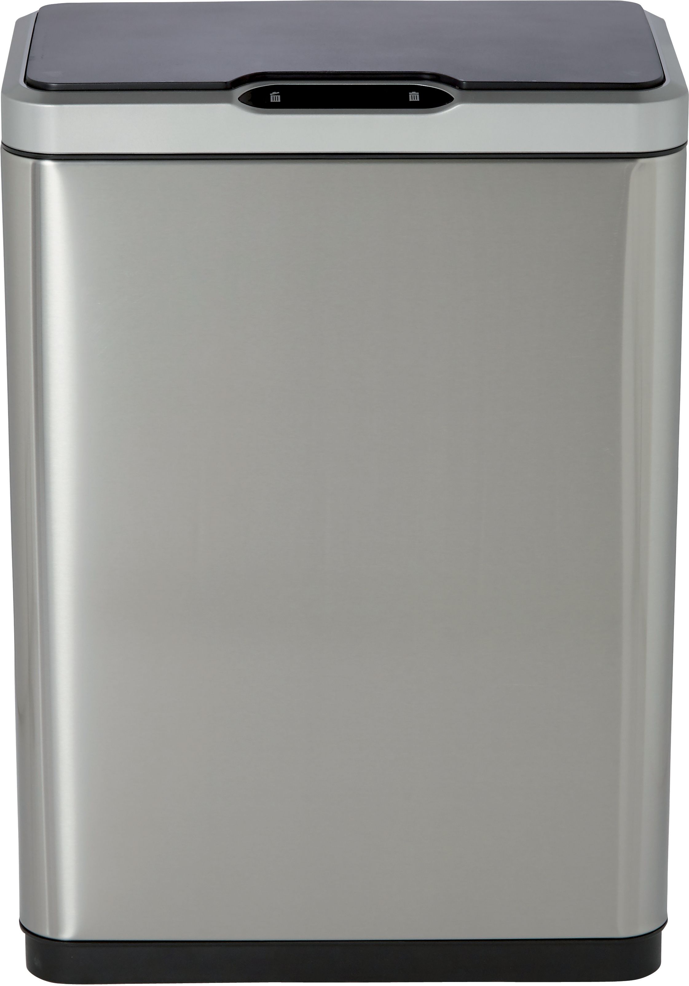 Cooke & Lewis Drosera Grey Metal Sensor Bin 40L DIY at B&Q