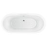 Cooke & Lewis Duchess White Acrylic Double ended Oval Freestanding Bath (L)1695mm (W)785mm