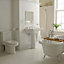 Cooke & Lewis Duchess White Oval Freestanding Bath (L)1680mm (W)740mm