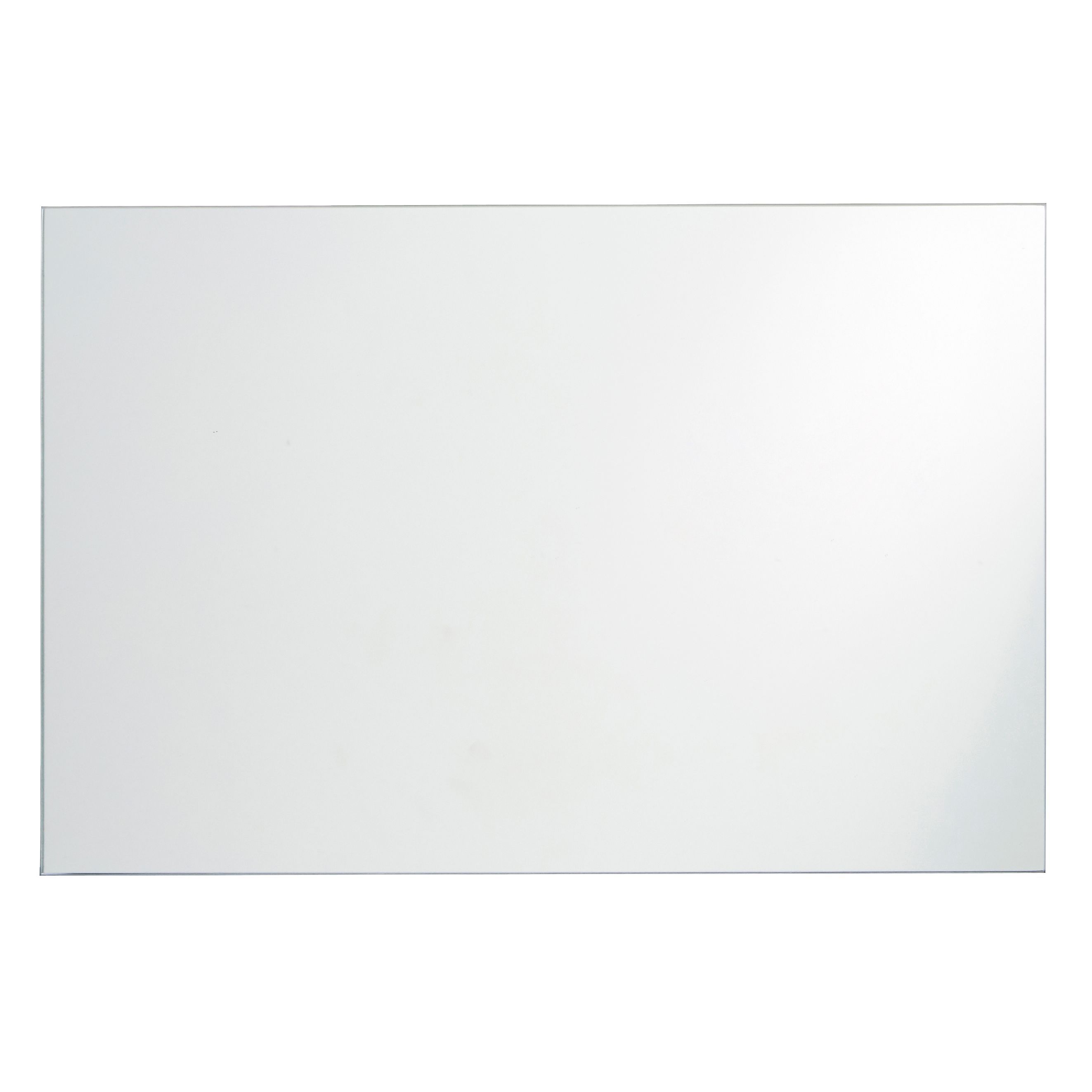 Cooke & Lewis Dunnet Rectangular Wall-mounted Bathroom Mirror (H)45cm (W)30cm