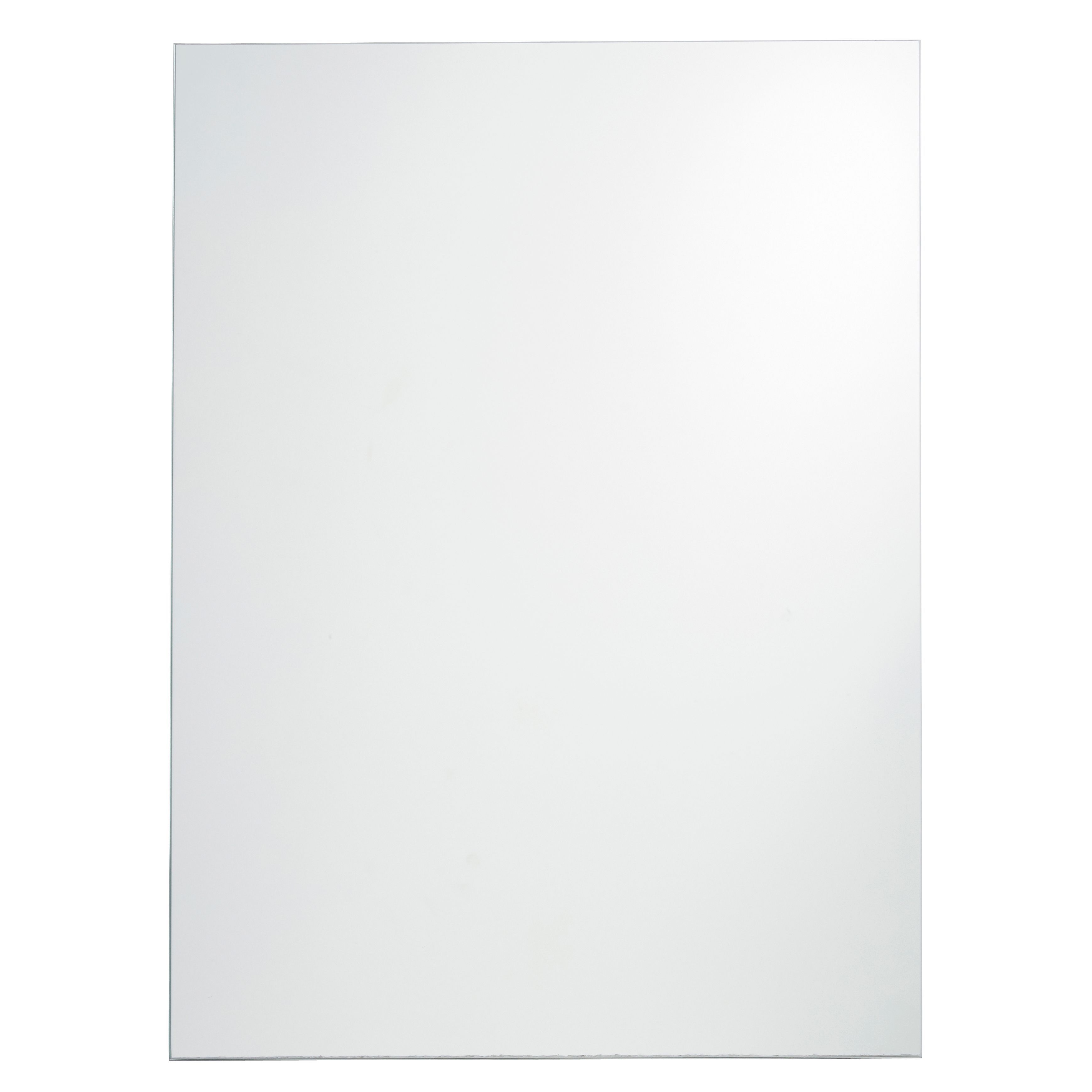 Cooke & Lewis Dunnet Rectangular Wall-mounted Bathroom Mirror (H)60cm (W)45cm
