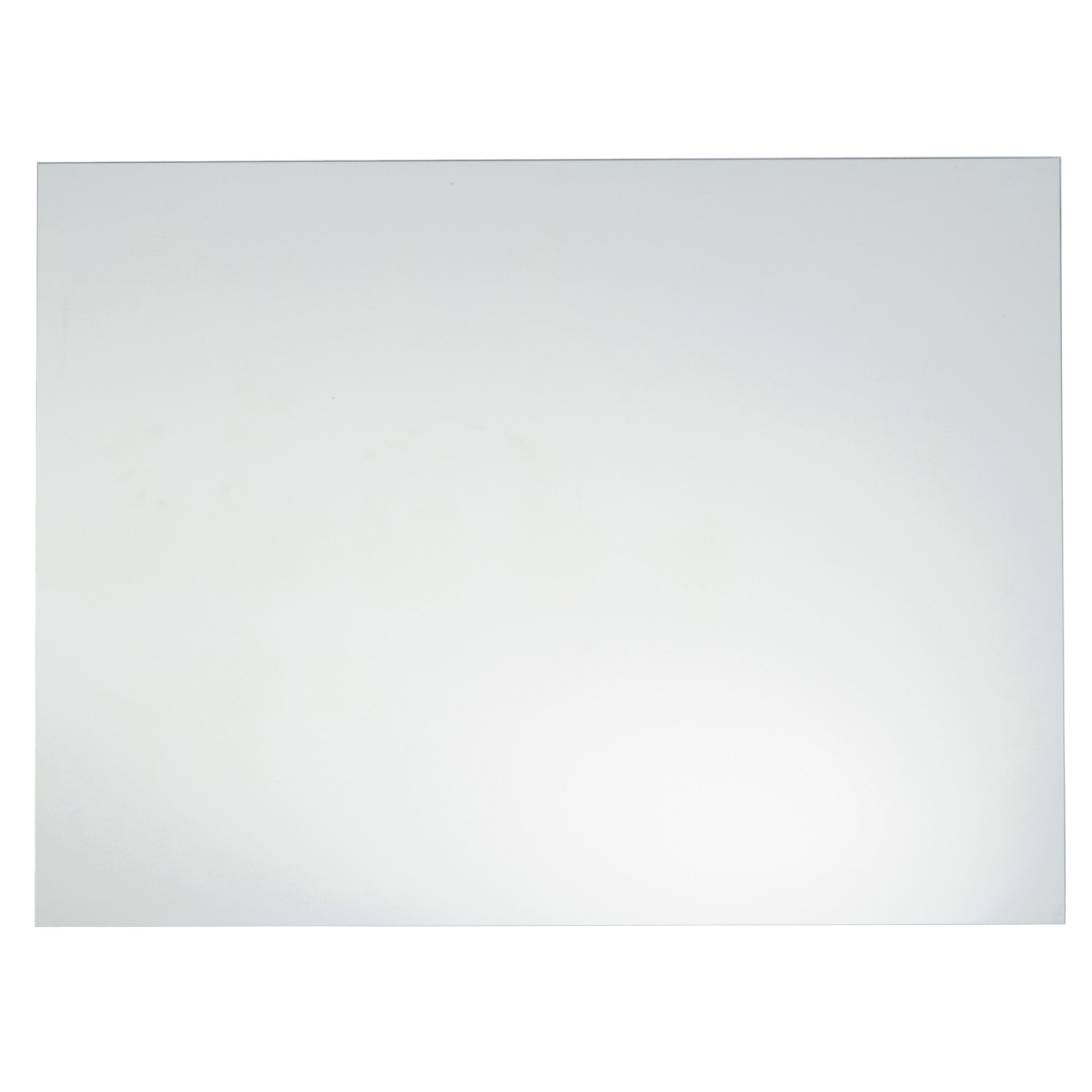Cooke & Lewis Dunnet Rectangular Wall-mounted Bathroom Mirror (H)80cm (W)60cm
