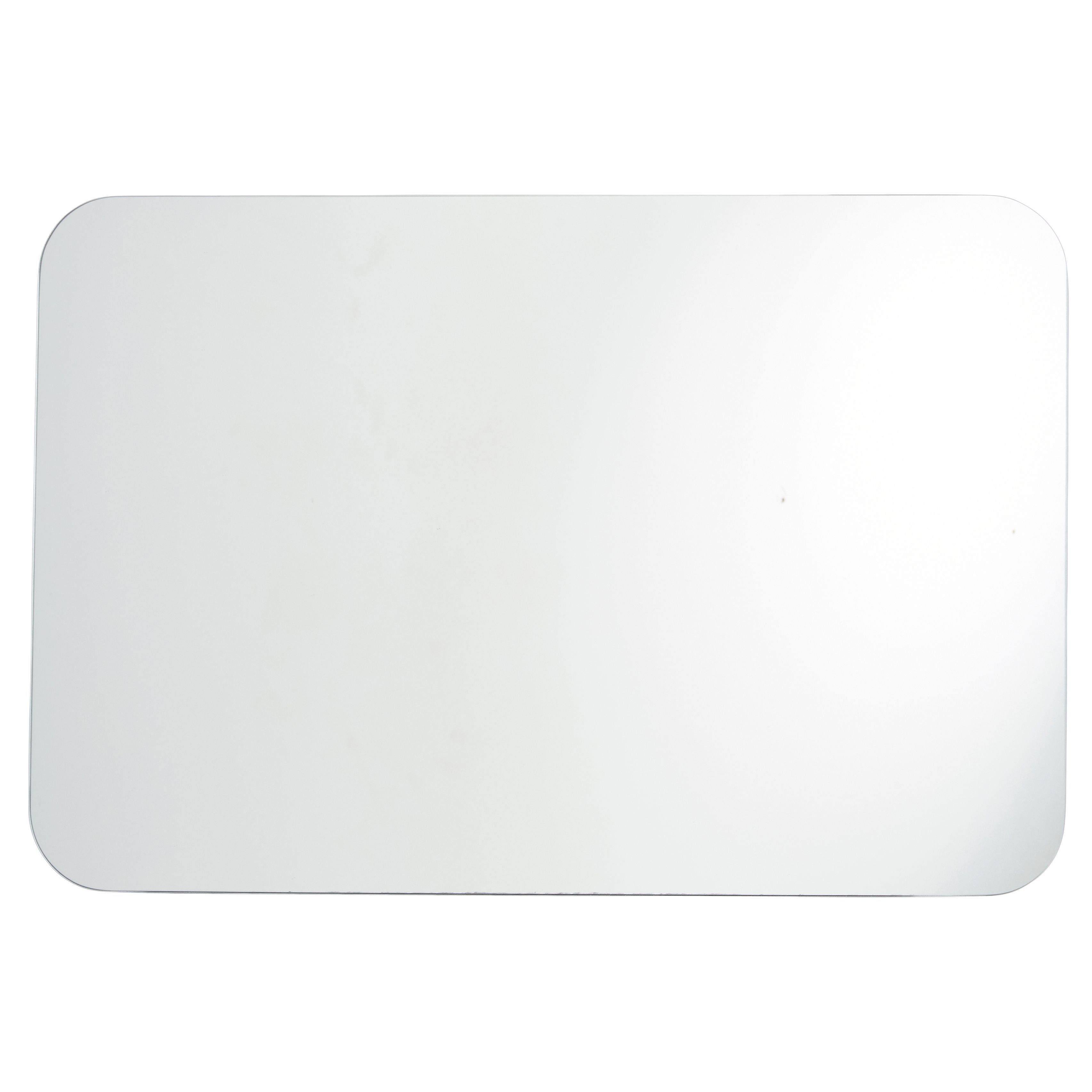 Cooke & Lewis Elbury Rectangular Wall-mounted Bathroom Mirror (H)60cm (W)40cm