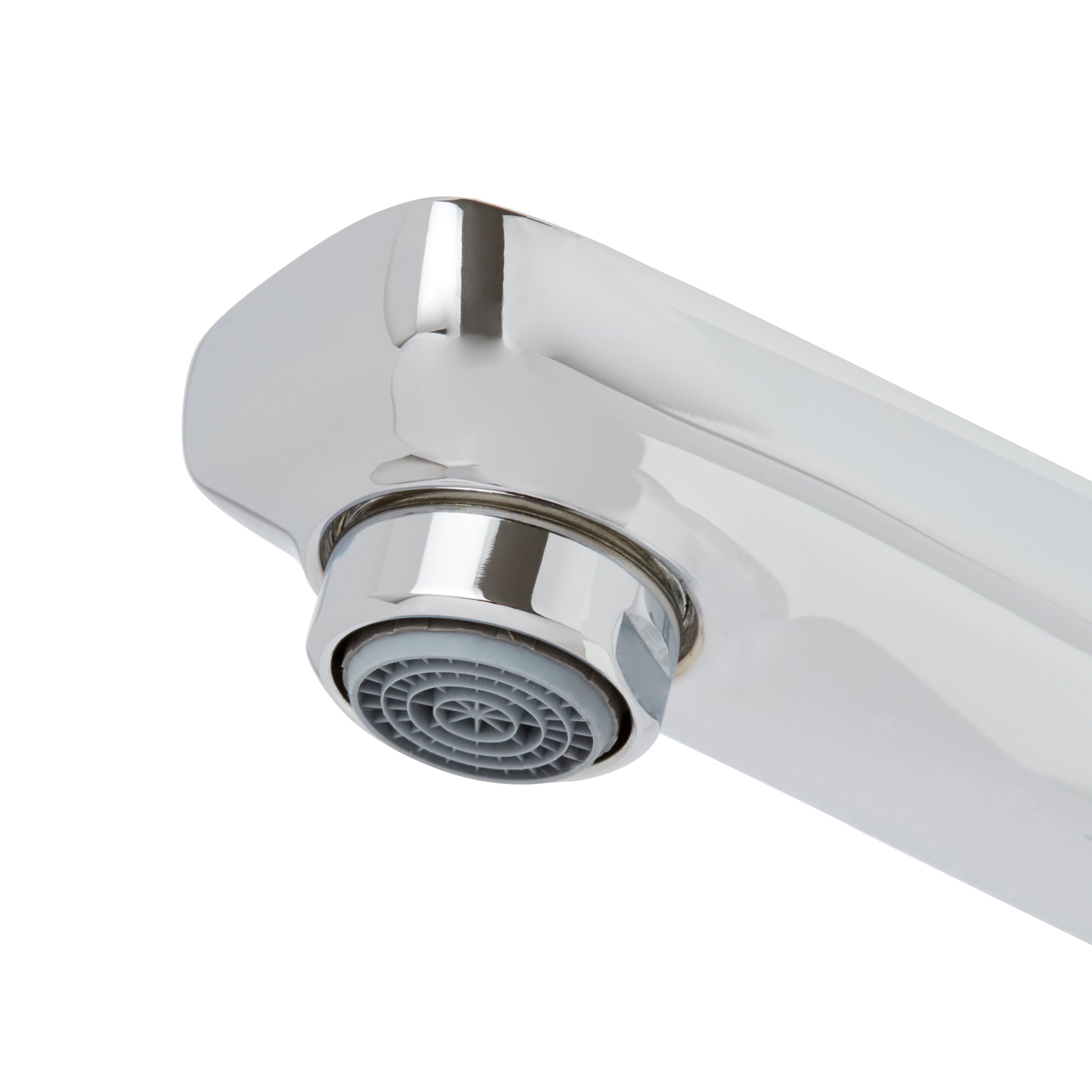 Cooke & Lewis Fontes Chrome effect Kitchen Top lever Tap