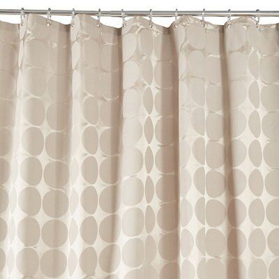 Cooke & Lewis Gio Mocha Gio spot Shower curtain (H)200cm (W)180cm