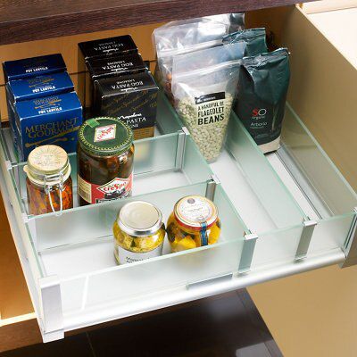 Cooke & Lewis Glass Drawer divider