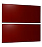 Cooke & Lewis Gloss burgundy Drawer bedside chest front pack 422mm