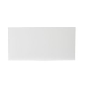 Cooke & Lewis Gloss White End panel (H)716mm (W)355mm