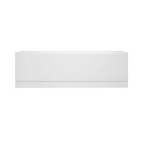 Cooke & Lewis Gloss White Front Bath panel (W)1700mm