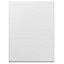Cooke & Lewis Gloss White Straight Front Bath panel (H)51cm (W)80cm