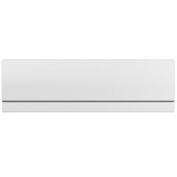 Cooke & Lewis Gloss White Straight Front Bath panel (W)1800mm