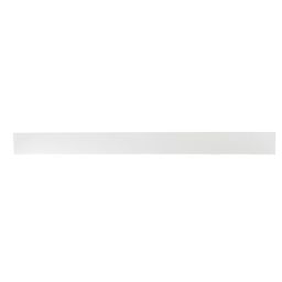 Cooke & Lewis Gloss White Straight Plinth (L)2120mm