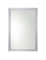 Cooke & Lewis Golspie Grey Rectangular Bathroom Mirror (H)600mm (W)400mm