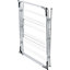 Cooke & Lewis Grey & white Laundry Airer, 15m