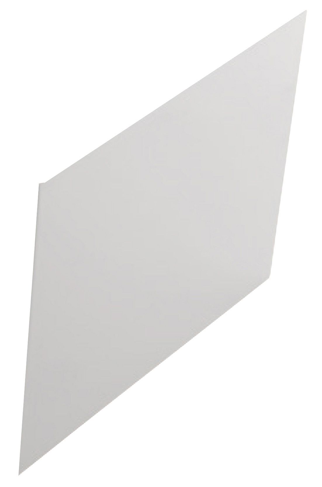 Cooke & Lewis Hadley White End Bath panel (H)51cm (W)75cm | DIY at B&Q