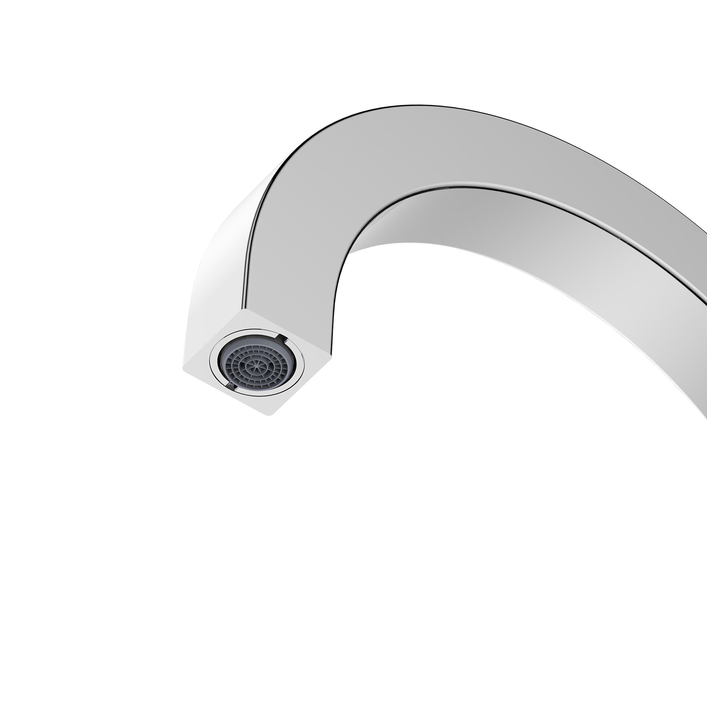Cooke & Lewis Hannoki Chrome effect Kitchen Side lever Tap