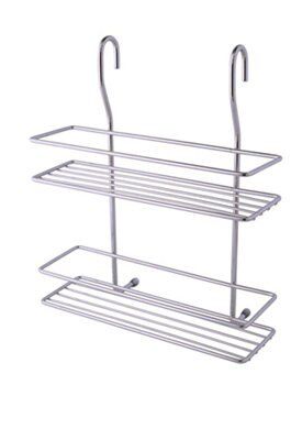 Cooke & Lewis Hastings Silver Chrome effect Spice rack