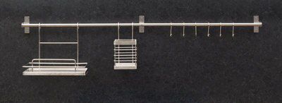 Cooke & Lewis Hastings Silver Food storage set